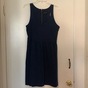 Navy blue dress